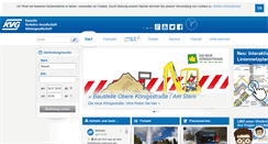 Desktop Screenshot of kvg.de
