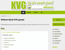 Tablet Screenshot of kvg.be